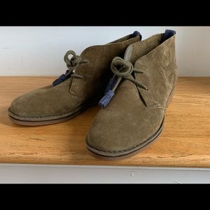 Hush Puppies suede booties. Excellent condition.